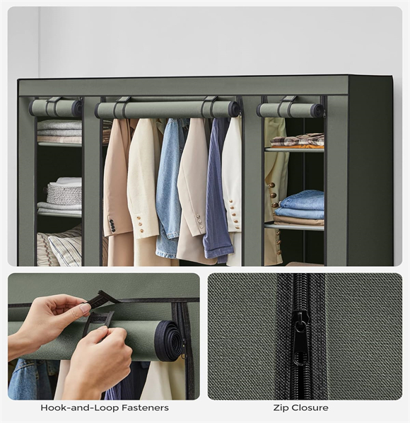 portable wardrobe china factory